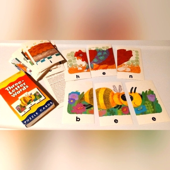 Gifted Testing Flash Cards - Pre-K - K with Bonus Three Letter Words Pack 🥰 - Picture 6 of 9